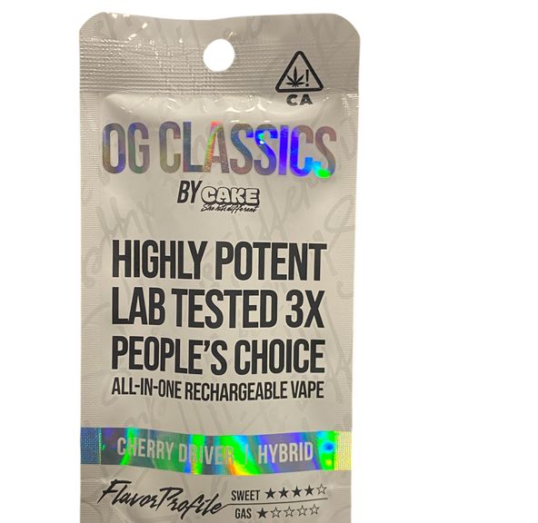 Cake OG Classics - Cherry Driver 1g Rechargeable Disp.