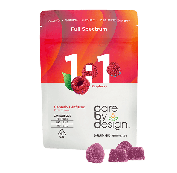CARE BY DESIGN Refresh 1:1 Raspberry Gummies