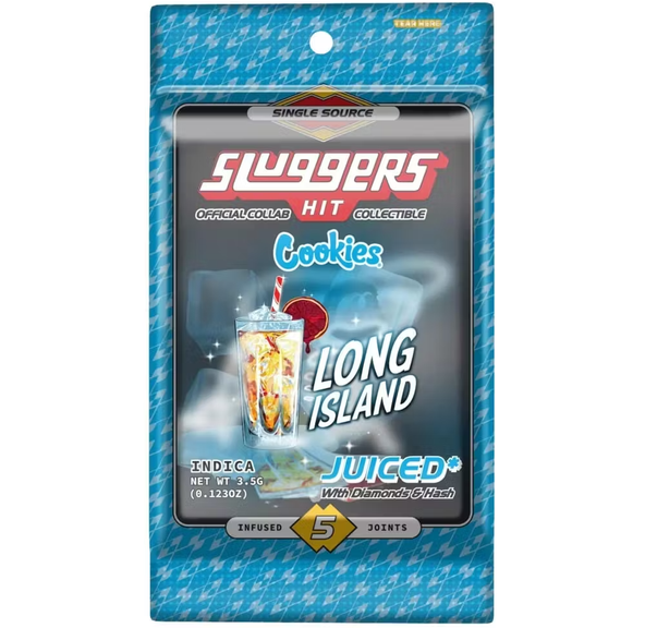 Sluggers - Long Island - 5pk/3.5g Preroll Pack