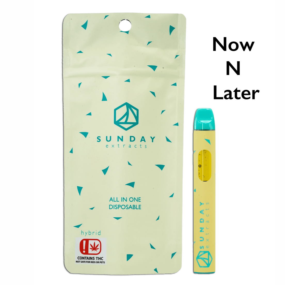 SUNDAY EXTRACTS NOW N LATER DISPOSABLE 2G