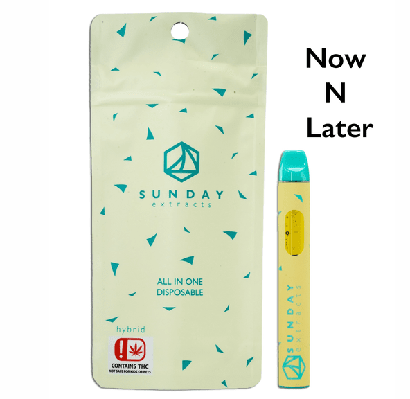 SUNDAY EXTRACTS NOW N LATER DISPOSABLE 2G