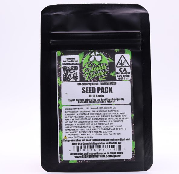 Eighth Brother- BLACKBERRY KUSH SEEDS 10 PACK