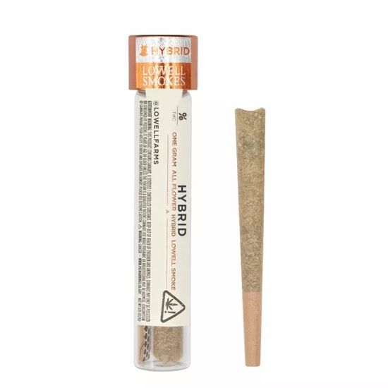Lowell- The Happy Hybrid Infused Preroll 1g (H)