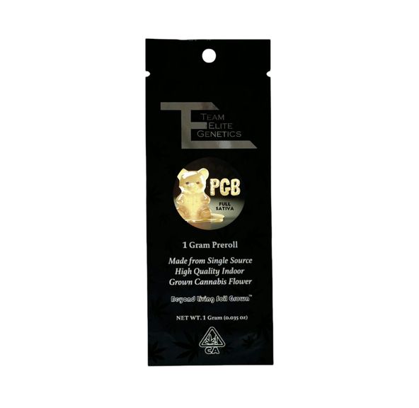 Team Elite Genetics- PGB Preroll 1g (S/H)