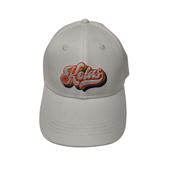 Kolas Branded Hat 70's Logo White