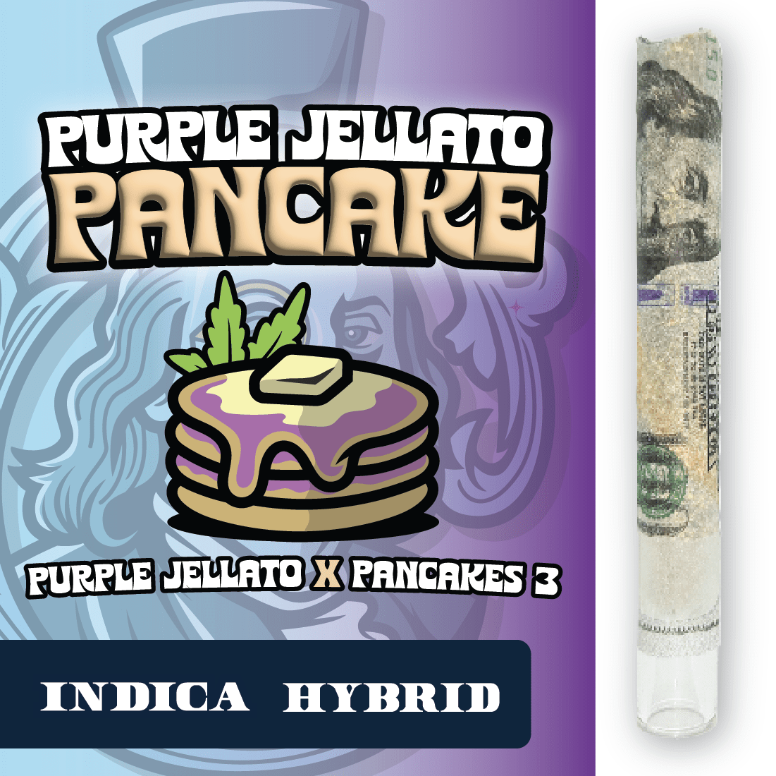 RR|Fancy Franklin|Purple Jellato Pancake