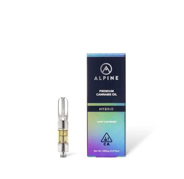 Alpine 550mg Premium THC Cartridge - GG #4