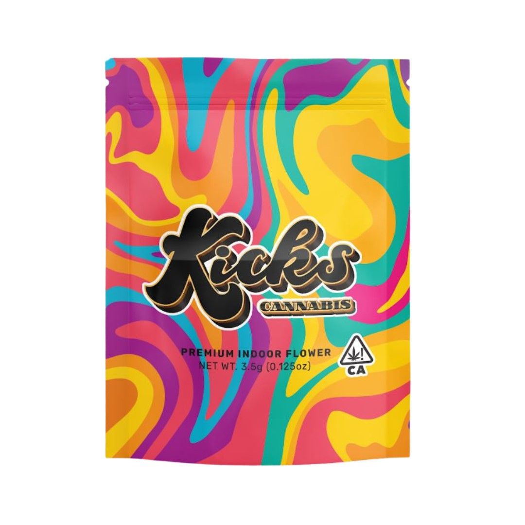 Kicks Premium Indoor Flower Lemon Cherry Gelato 3.5g at Kolas