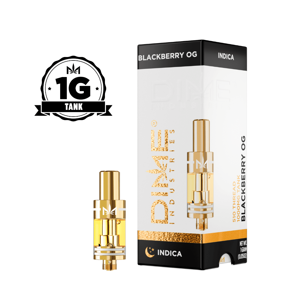 Dime | Vape Cart | 1g | Signature Distillate | Blackberry OG