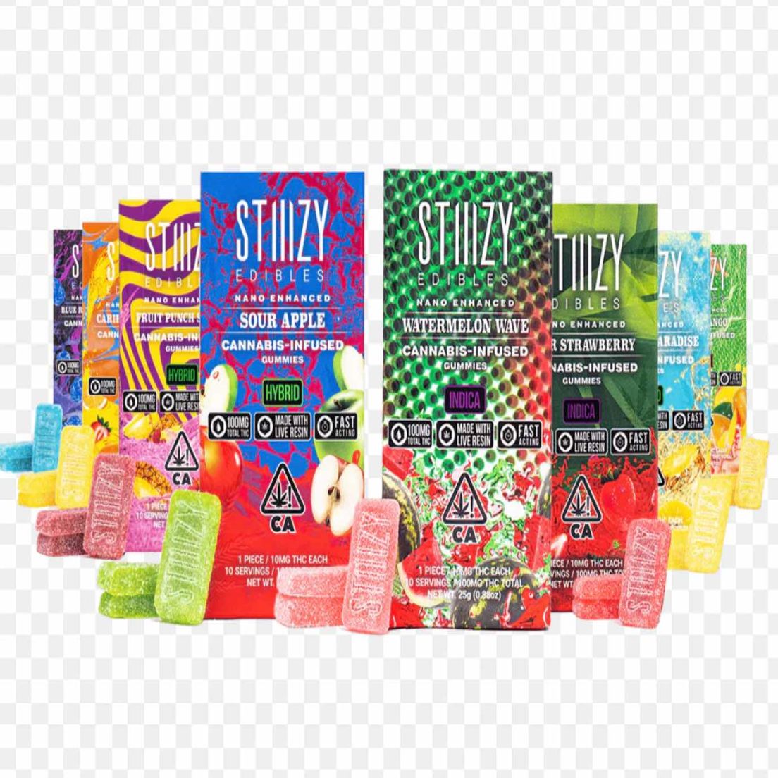 STIIIZY Edibles - Caribbean Breeze - 100 mg