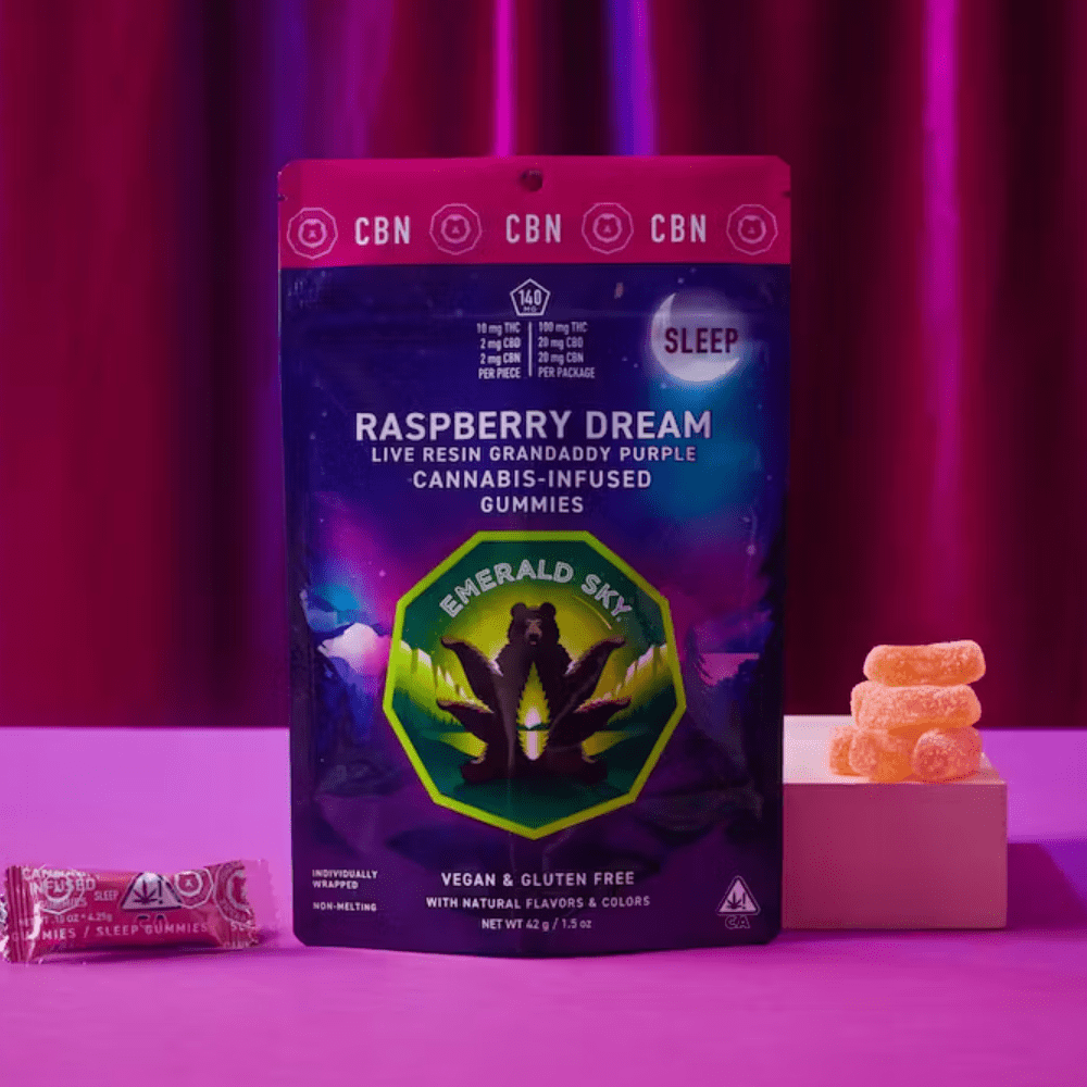 Sleep Raspberry Dream Gummy - Live Resin