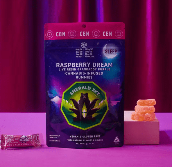 Sleep Raspberry Dream Gummy - Live Resin