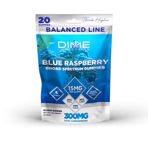 Dime Industries - CBG Gummies 10pk - Blue Raspberry 300mg