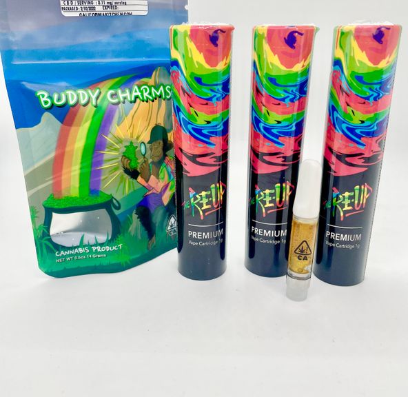 *Deal! $118 Mix n' Match (3) 1g Live Resin - The Re-Up & Delta Breeze Cartridges + 50mg Edible