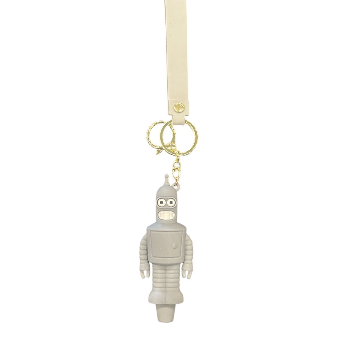 Bender Cartoon Keychain Pipe