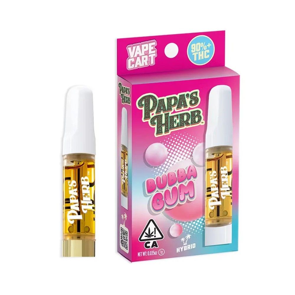 Papa's Herb - Bubba Gum Vape Cartridge 1g