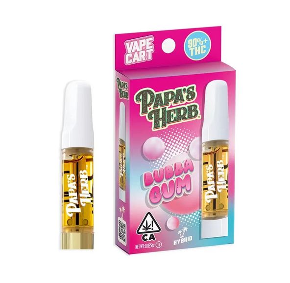 Papa's Herb - Bubba Gum Vape Cartridge 1g