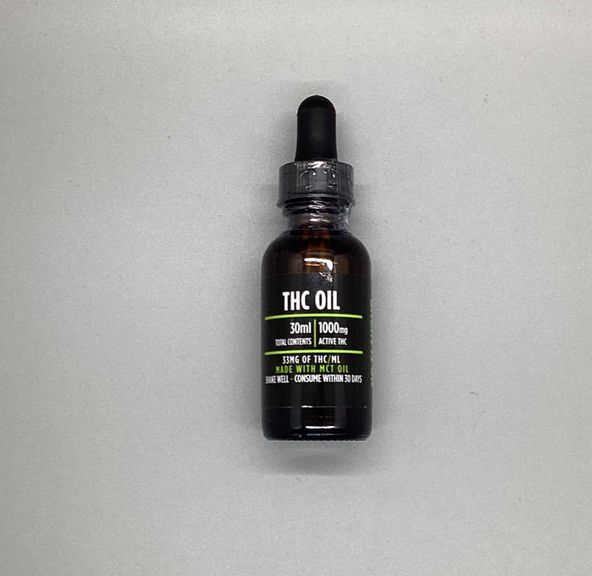 1000mg THC Tincture - Top Shelf