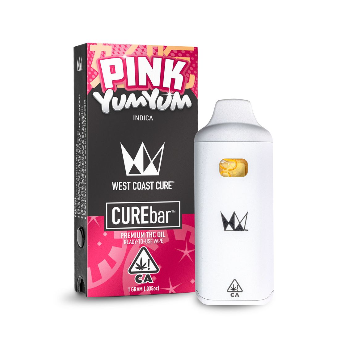 Pink Yum Yum AIO CUREbar - 1G