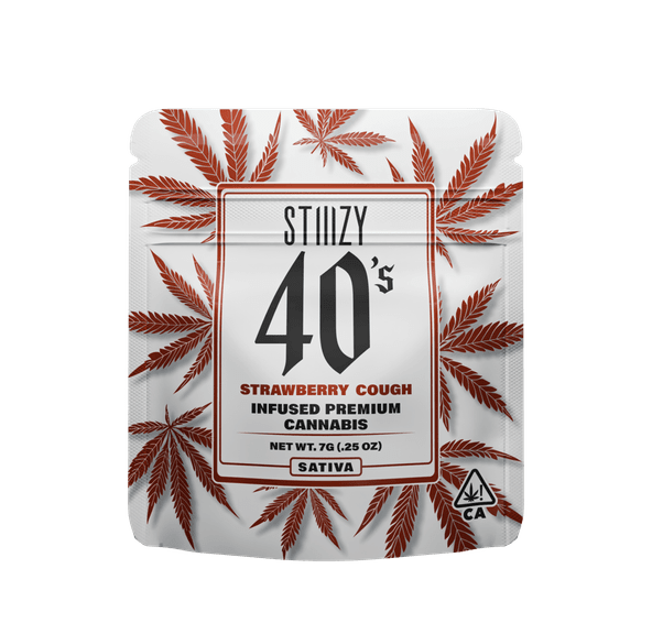 STIIIZY - 40's Infused Flower - 7g - Strawberry Cough