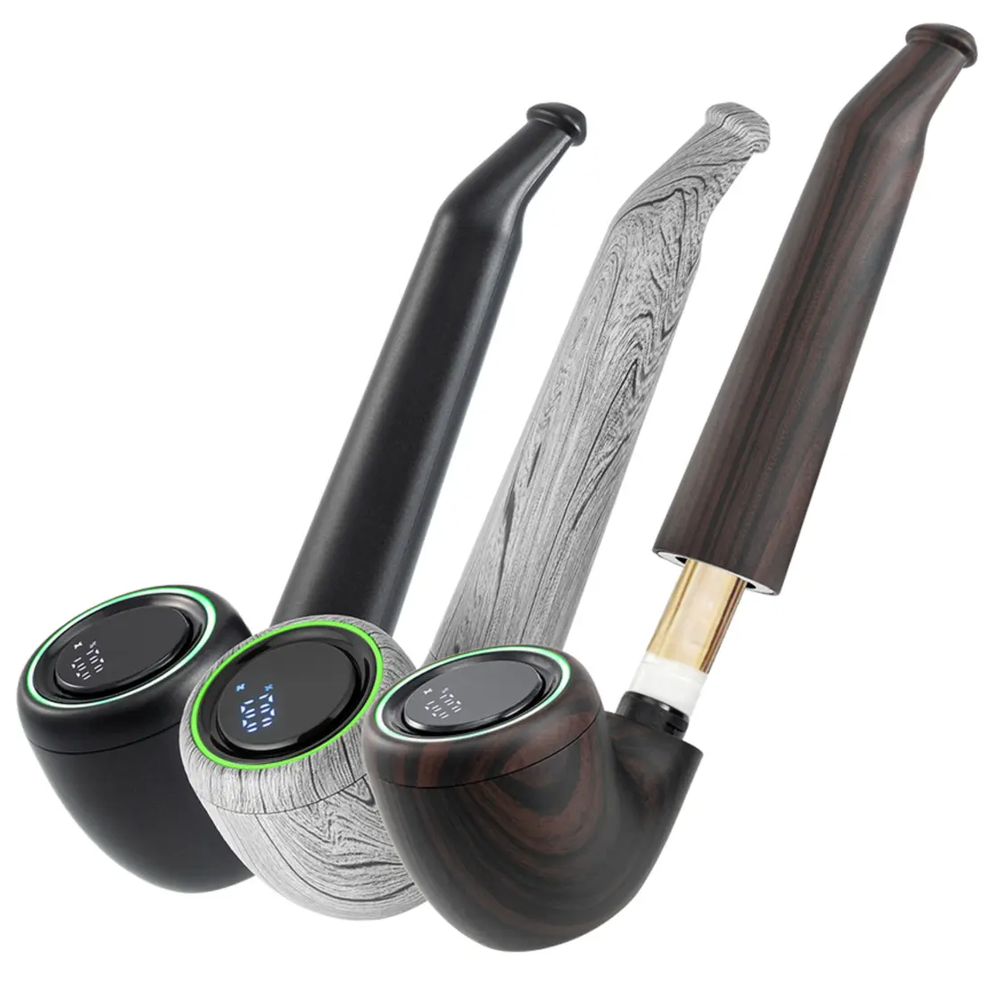 AFG Distribution- Driftwood- Pulsar- 510 DL- Pipe- Cartridge Vape- 650 mAh- Battery