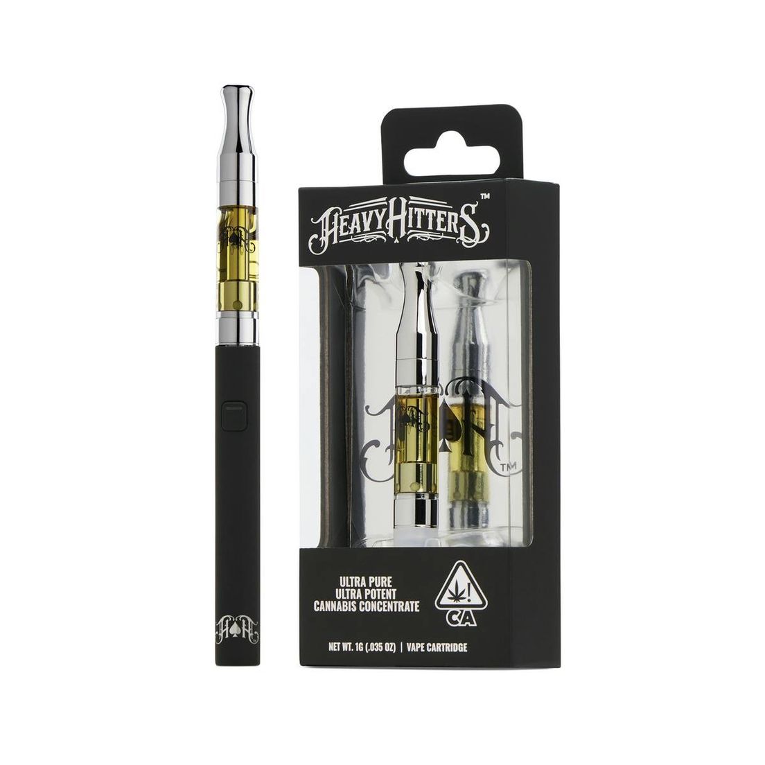 Heavy Hitters- Maui Wowie 1g Cart (S)