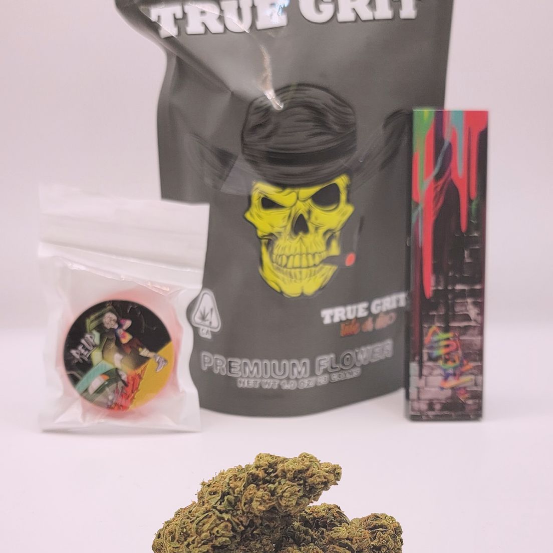 *Deal! $89 1 oz. Crop Duster (30.25%/Hybrid-Sativa Dom.) - True Grit + PopSocket + Rolling Papers