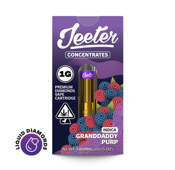 Jeeter | Vape Cart | 1g | Diamonds | Granddaddy Purp