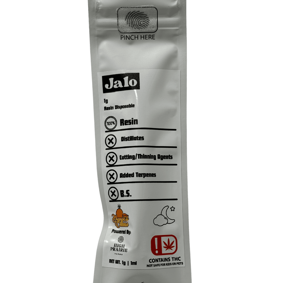 JALO ORANGE CHEESE LIVE RESIN DISPOSABLE 1G