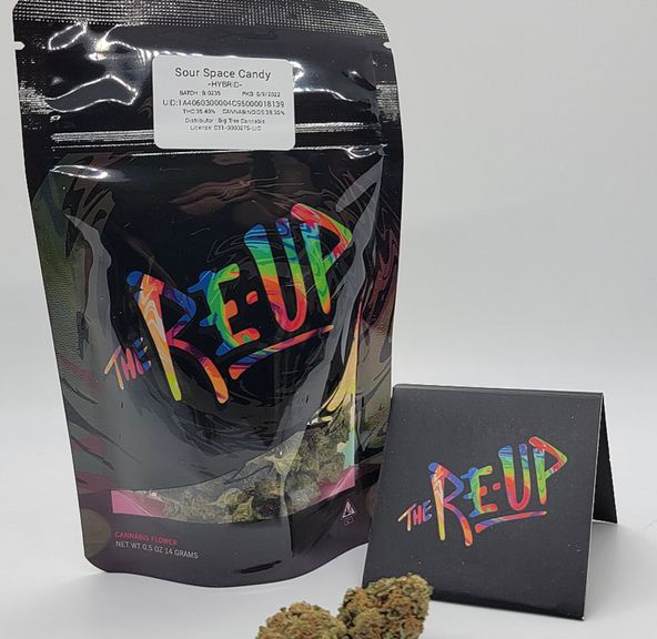*Deal! $75 1/2 oz. Sour Space Candy (35.4%/Hybrid) - The Re-Up + Matches *Disclaimer*