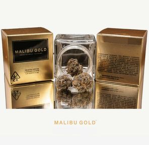 B. Malibu Gold 3.5g Flower - 9/10 - Dosidos (~25% THC)
