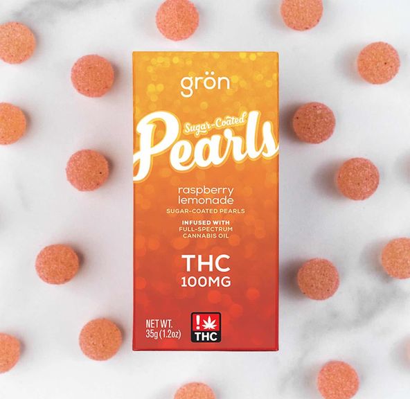 GRON - 500MG THC Raspberry Lemonade Pearls