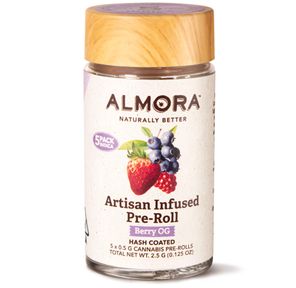 Berry OG 5pk Artisan Infused Pre Rolls 2.5g 2.50 g