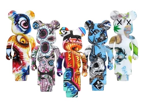 BDPB 4.5" Kaws Bear Silicone Hand Pipe - Assorted