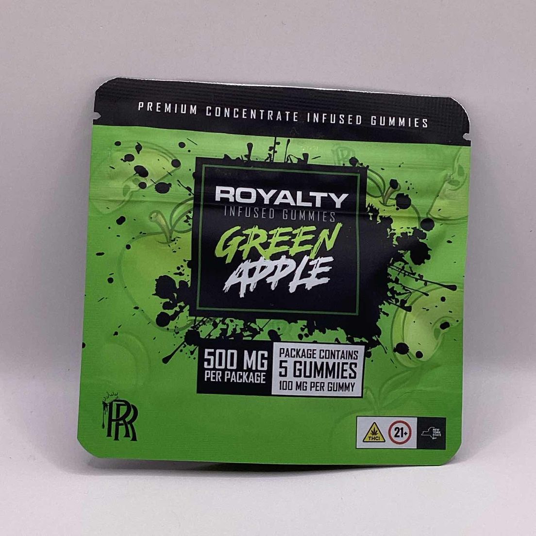 Royalty Resins(Reg) - Edibles - Green Apple - 500mg