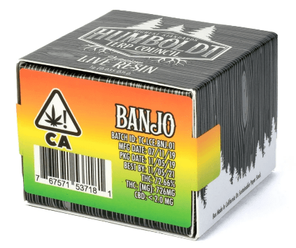 HUMBOLDT TERP COUNCIL LR SAUCE 1G: BANJO