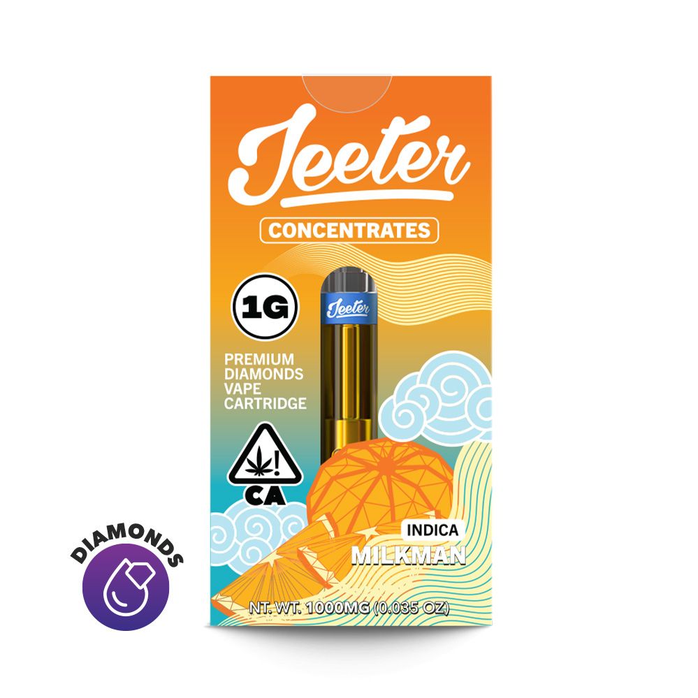 Jeeter | Vape Cart | 1g | Diamonds | Milk Man