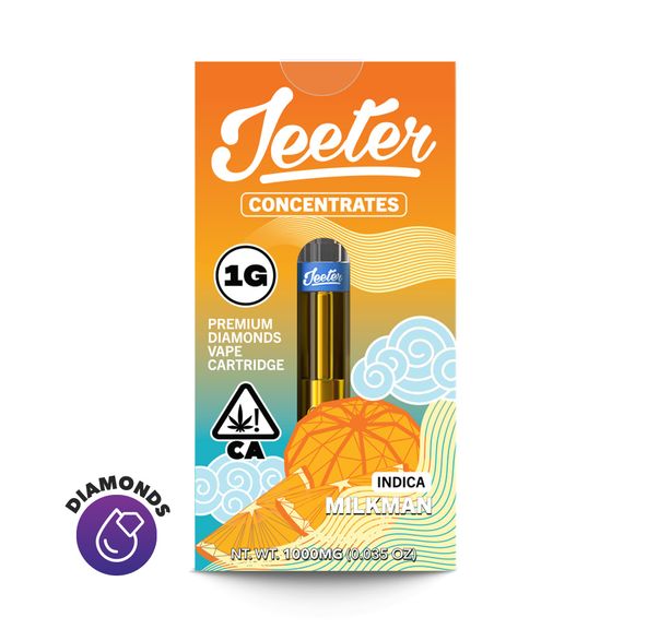 Jeeter | Vape Cart | 1g | Diamonds | Milk Man