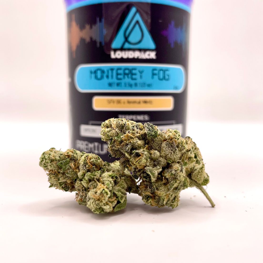 1/8 Monterey Fog (Indoor/29.19%/Indica) - Loudpack