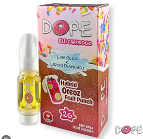 Black Cherry Punch 2G Live Resin X Diamonds Cartridge - Dope
