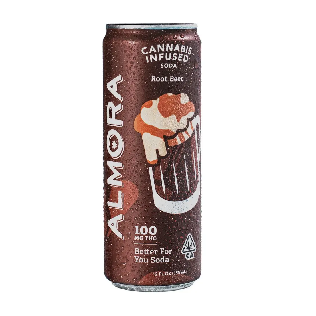 Almora Farm Prebiotic Soda Root Beer 100mg