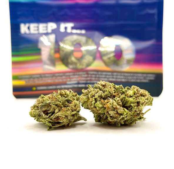 PRE-ORDER ONLY 1/8 Grape Gas (31.24%/Indica) - Keep it 100