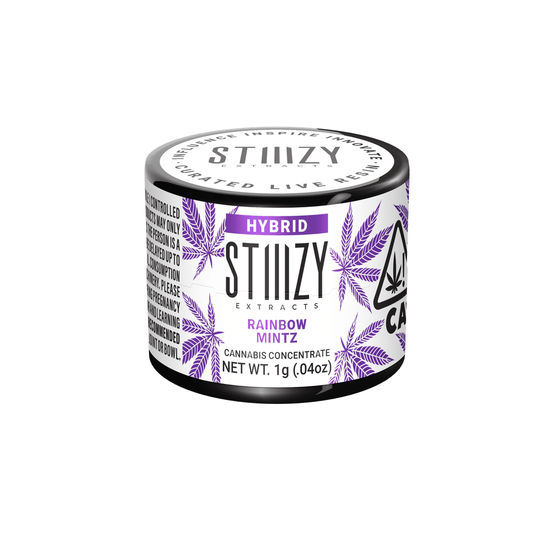 STIIIZY EXTRACTS - 1G LIVE RESIN - RAINBOW MINTZ