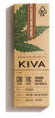 Kiva - Espresso Dark Chocolate Espresso 1:1