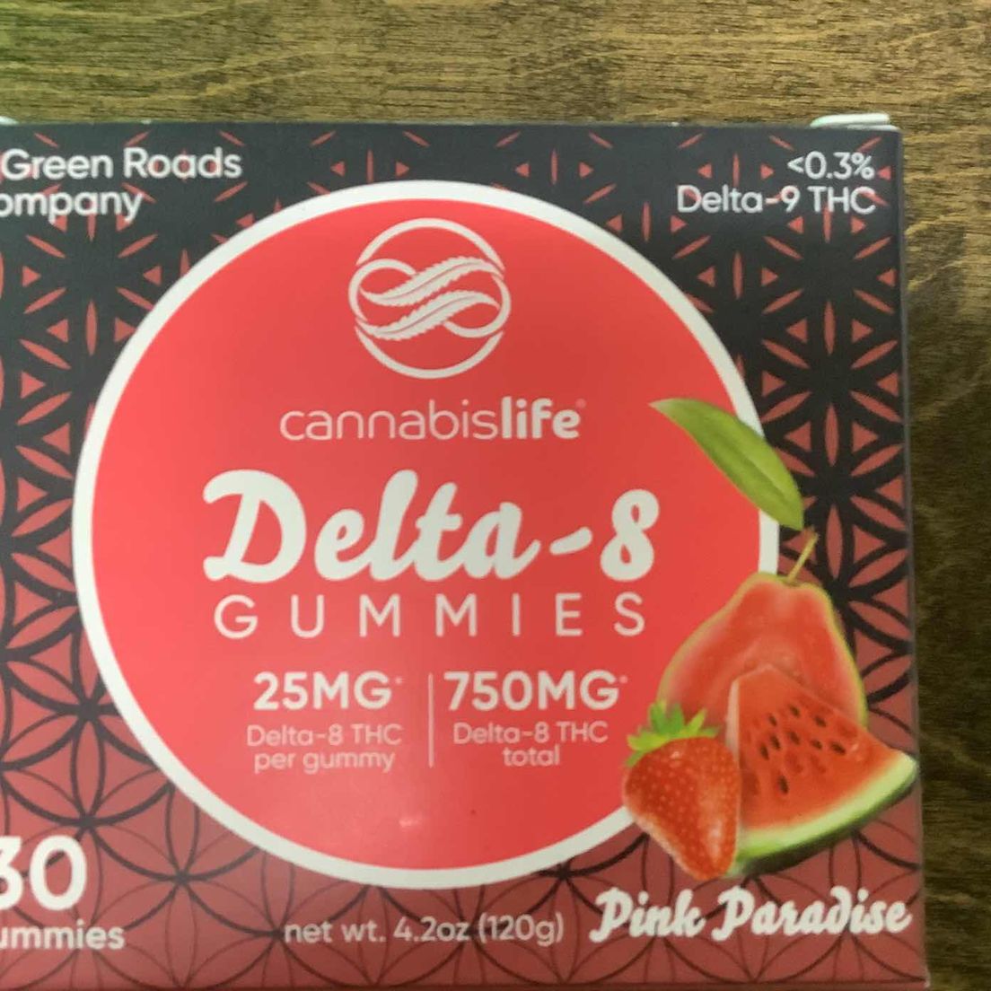 Delta 8 Gummies PINK PARADISE