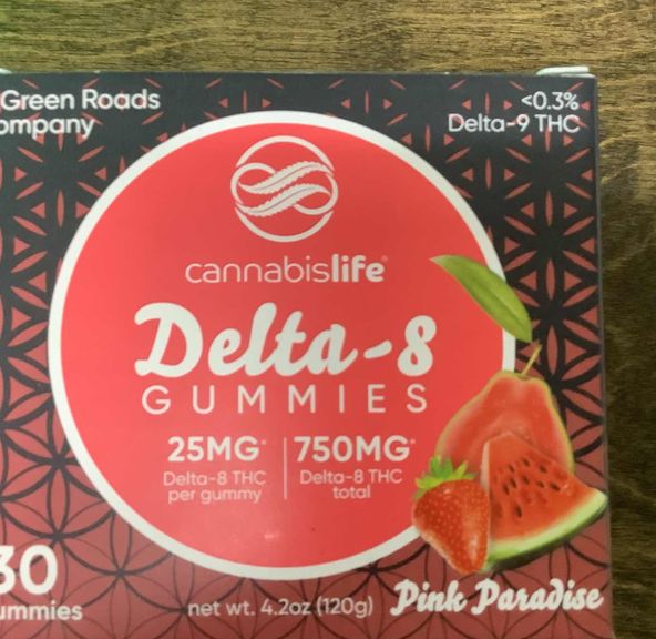 Delta 8 Gummies PINK PARADISE