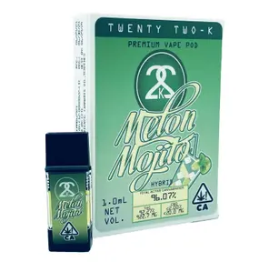 22K | PlugPlay Compatible | Pod | 1g | Distillate | Melon Mojito