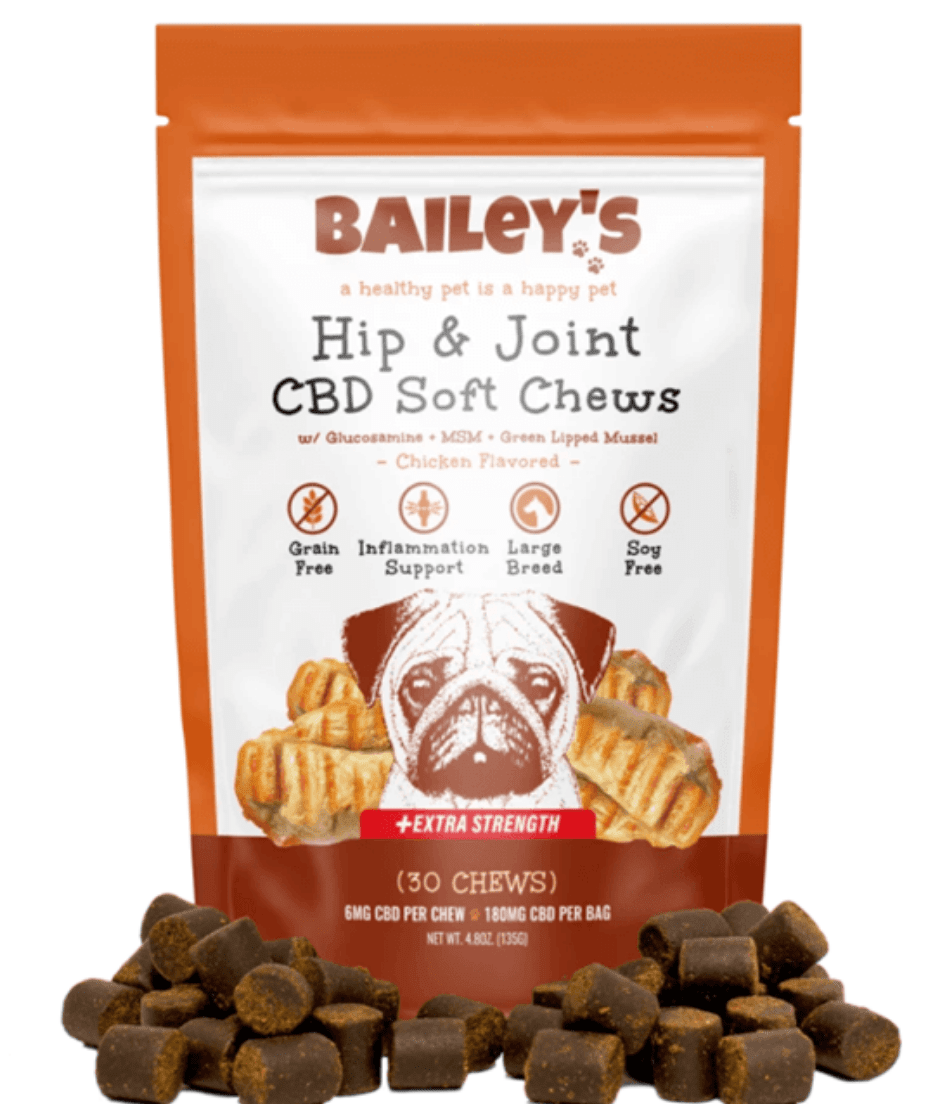 BAILEY'S TREAT- HIP & JOINT CHICKEN EXTRA STRENGTH 180mg 30ct