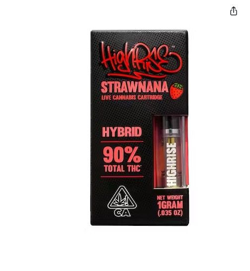 High Rise Cartridge Strawnana 1g