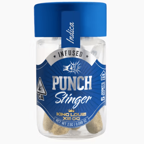 King Louie XIII OG Stingers Infused Pre Rolls 5pk